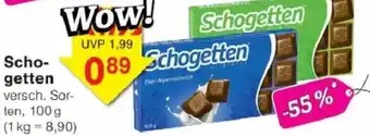 Jawoll Schogetten Angebot
