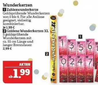 Marktkauf Wunderkerzen Angebot