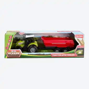 NKD Spielzeug-Traktor mit Anhänger, 2-teilig, ca. 8,5x28x8cm Angebot
