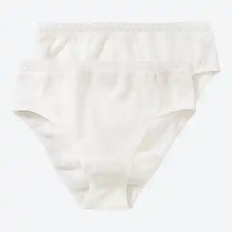 NKD Damen-Rioslip mit Spitzen-Bund, 2er-Pack Angebot