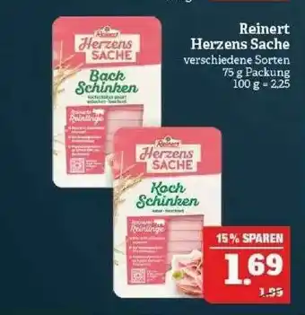 Marktkauf Reinert Herzens Sache Angebot