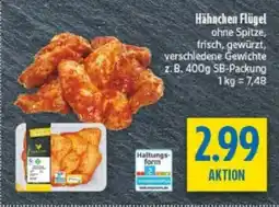 diska Hähnchen Flügel Angebot