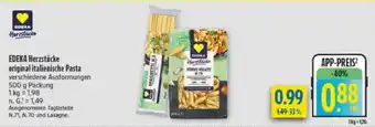 diska EDEKA Herzstücke original italienische Pasta Angebot