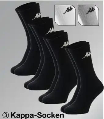 Woolworth Kappa Herren Socken 4er Pack Angebot