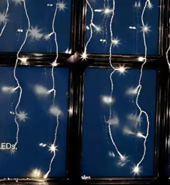 Woolworth LED-Lichterkette Eisregen Angebot