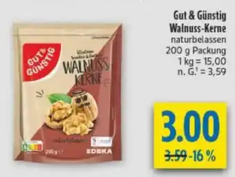 diska Gut & Günstig Walnuss-Kerne Angebot