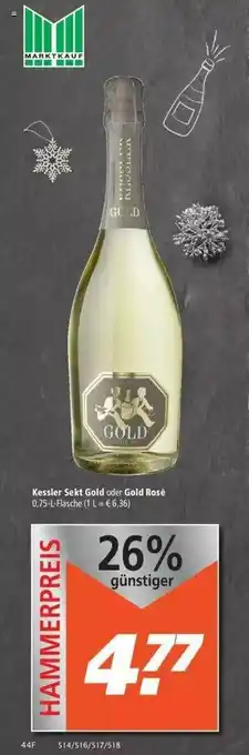 Marktkauf Kessler Sekt Gold Oder Gold Rosé Angebot