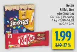 diska Nestlé KitKat, Lion oder Smarties Angebot