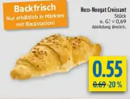diska Nuss-Nougat Croissant Angebot