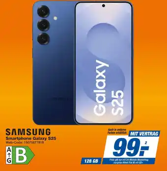 Expert Samsung smartphone galaxy s25 Angebot