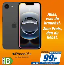 Expert Apple iphone 16e Angebot