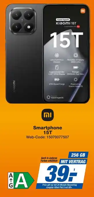 Expert Xiaomi smartphone 15t Angebot