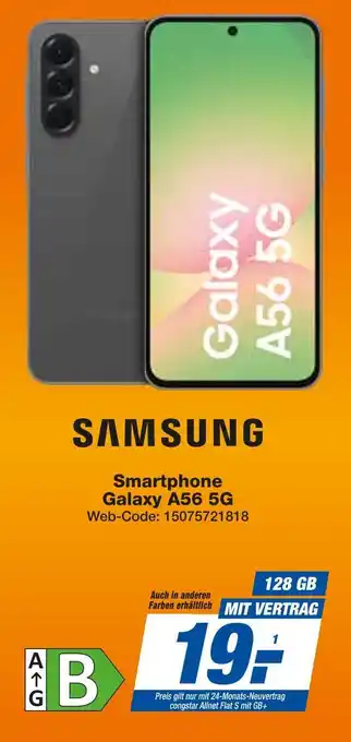 Expert Samsung smartphone galaxy a56 5g Angebot