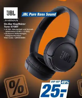 Expert Jbl on-ear kopfhörer tune 570bt Angebot