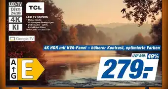 Expert Tcl led tv 55p69k Angebot