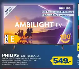 Euronics Philips 65pus8500/12 ambilight tv Angebot
