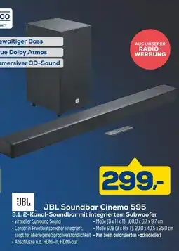 Euronics Jbl soundbar cinema 595 Angebot
