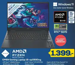 Euronics Omen gaming laptop 16-ap0690ng Angebot