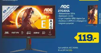 Euronics Aoc 27g4ha Angebot