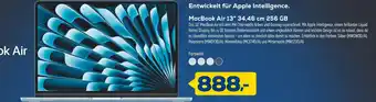 Euronics Apple macbook air 13” 34,46 cm 256 gb Angebot