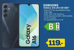 Euronics Samsung galaxy a16 (4g 128 gb) Angebot