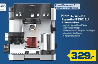 Euronics Ninja luxe café essential es501eu kaffeemaschine Angebot