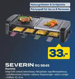 Euronics Severin rg 9645 raclette Angebot