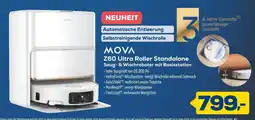 Euronics Mova z60 ultra roller standalone saug- & wischroboter mit basisstation Angebot