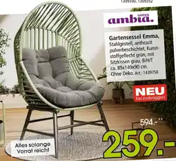 Zurbrüggen Ambia garden gartensessel emma Angebot