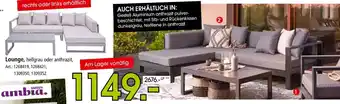 Zurbrüggen Ambia garden lounge Angebot