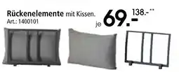 Zurbrüggen Rückenelemente mit kissen Angebot
