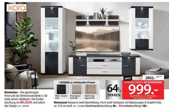 Zurbrüggen Xora wohnwand Angebot