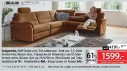 Zurbrüggen Eckgarnitur Angebot