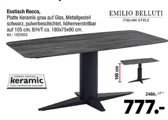 Zurbrüggen Emilio belluti esstisch rocco Angebot