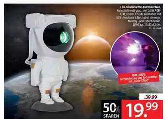 Zurbrüggen Led-dekoleuchte astronaut neil Angebot