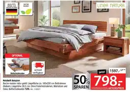 Zurbrüggen Linea natura holzbett amazon Angebot