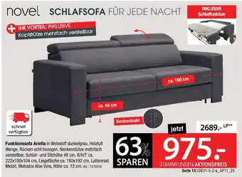 Zurbrüggen Novel funktionssofa ariella Angebot