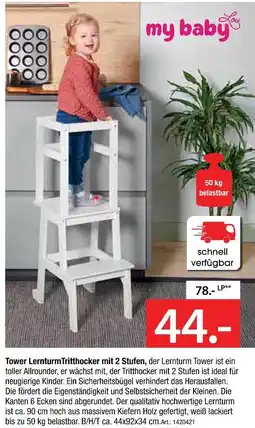 Zurbrüggen My baby lou tower lernturm tritthocker mit 2 stufen Angebot