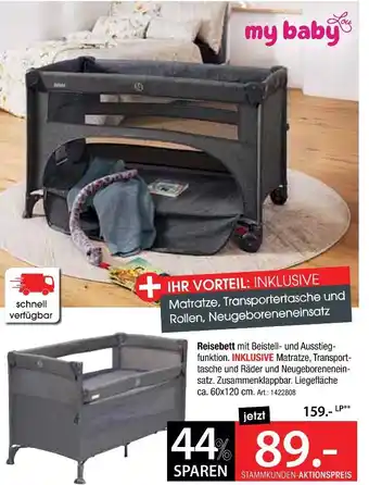 Zurbrüggen My baby lou reisebett Angebot