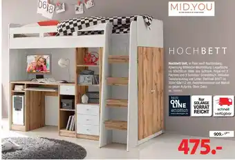 Zurbrüggen Mid.you hochbett unit Angebot