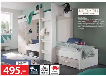 Zurbrüggen Mid.you hochbett maxi Angebot