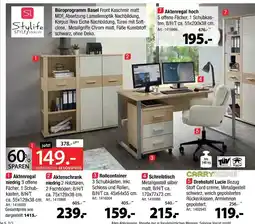 Zurbrüggen Stylife aktenregal niedrig Angebot