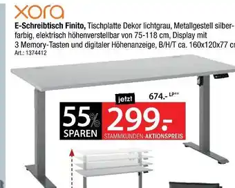Zurbrüggen Xora e-schreibtisch finito Angebot