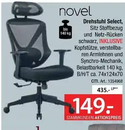 Zurbrüggen Novel drehstuhl select Angebot