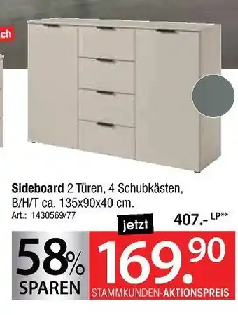 Zurbrüggen Sideboard Angebot