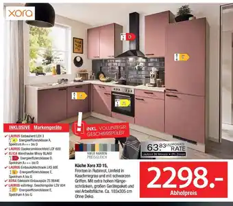 Zurbrüggen Xora küche xo 15 Angebot