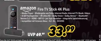 MEDIMAX Amazon fire tv stick 4k plus Angebot