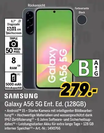 MEDIMAX Samsung galaxy a56 5g ent. ed. (128gb) Angebot