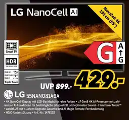MEDIMAX Lg nanocell ai 55nano81a6a Angebot