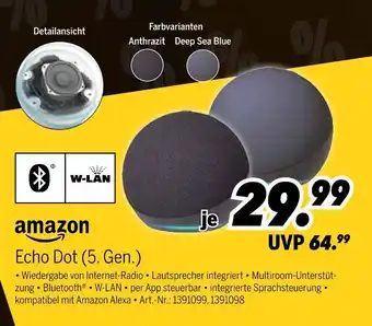 MEDIMAX Amazon echo dot (5. gen.) Angebot